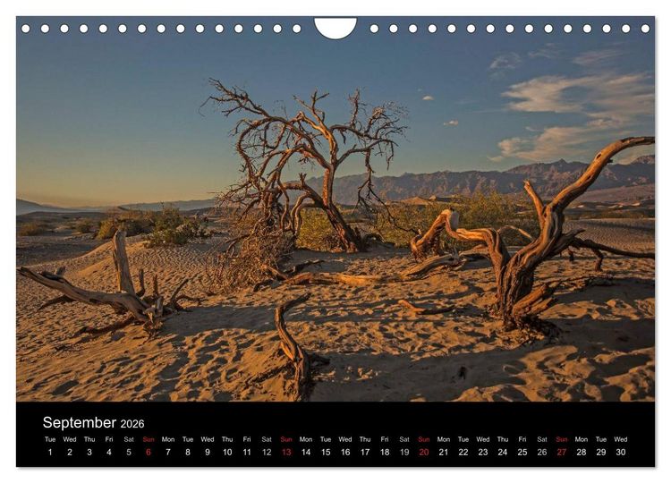 Produktbild: Death Valley California (Wall Calendar 2026 DIN A4 landscape), CALVENDO 12 Month Wall Calendar
