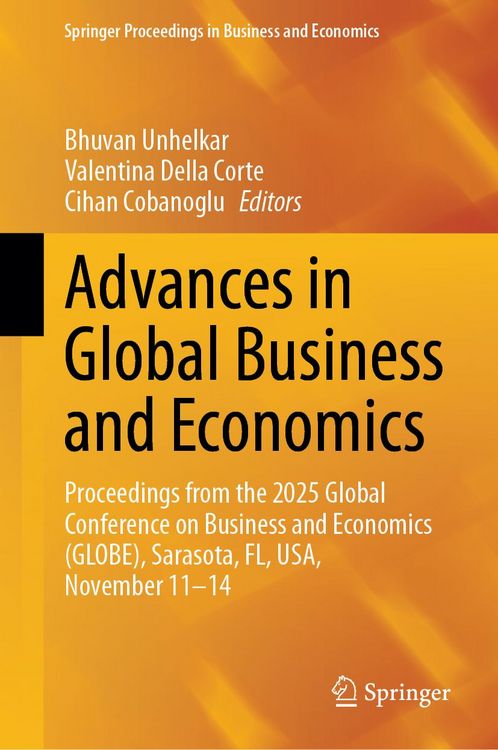 Produktbild: Advances in Global Business and Economics