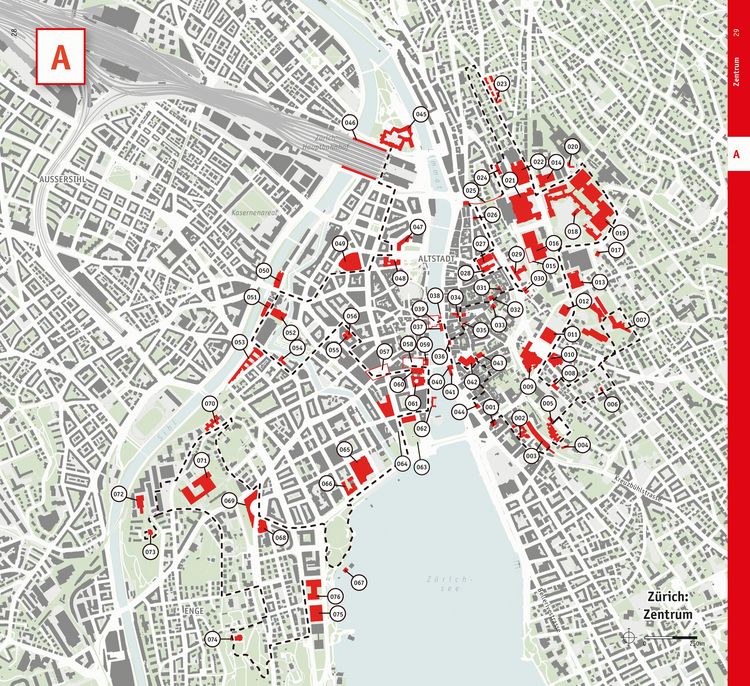 Produktbild: Z&uuml;rich. Architekturf&uuml;hrer