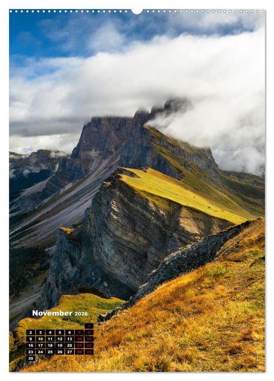 Produktbild: S&uuml;dtirol, das Wanderparadies (Wandkalender 2026 DIN A2 hoch), CALVENDO Monatskalender
