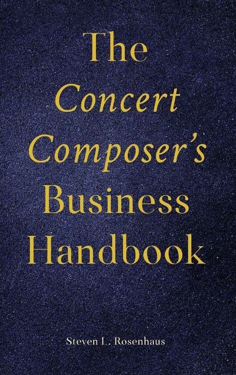 Produktbild: Concert Composer's Business Handbook