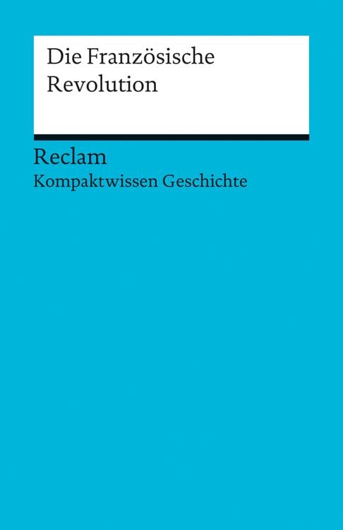 Produktbild: Die Französische Revolution