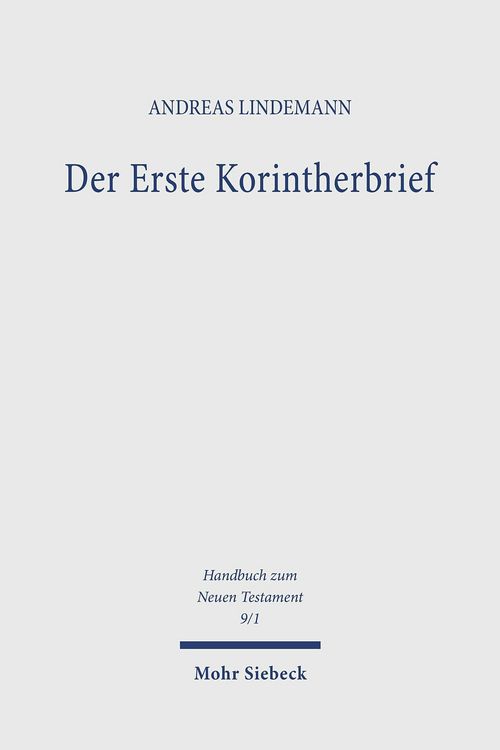 Produktbild: Der Erste Korintherbrief