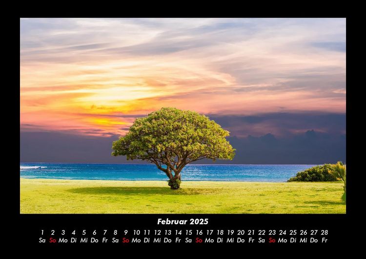 Produktbild: Meereslandschaft 2025 Fotokalender DIN A3