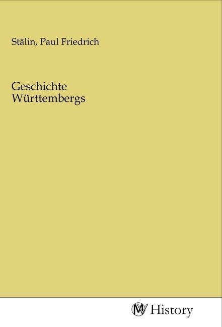 Produktbild: Geschichte W&uuml;rttembergs