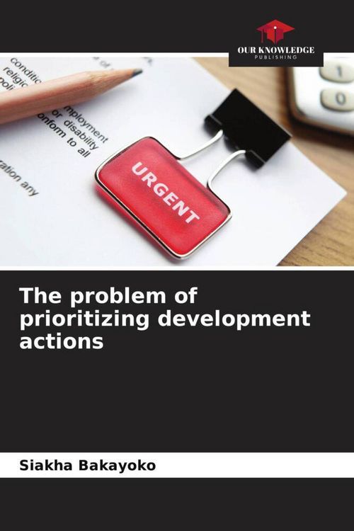 Produktbild: The problem of prioritizing development actions