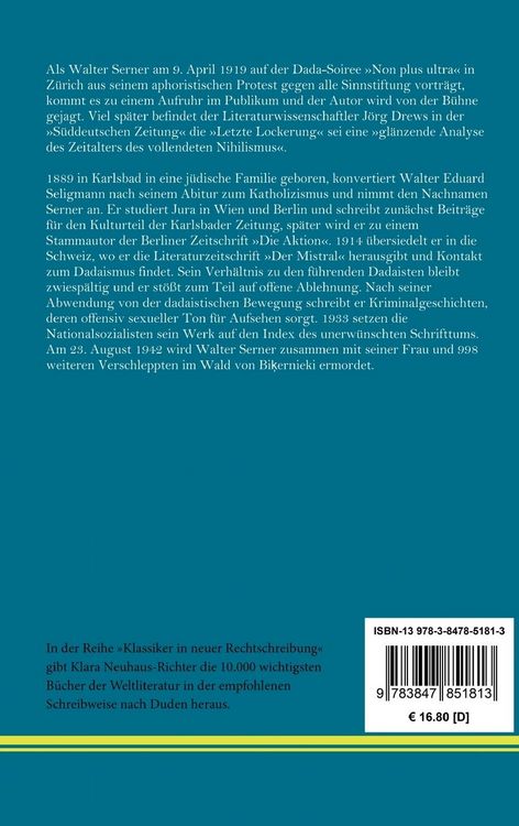 Produktbild: Letzte Lockerung