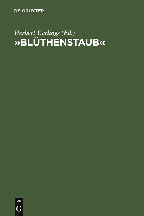 Produktbild: 'Bl&uuml;thenstaub'