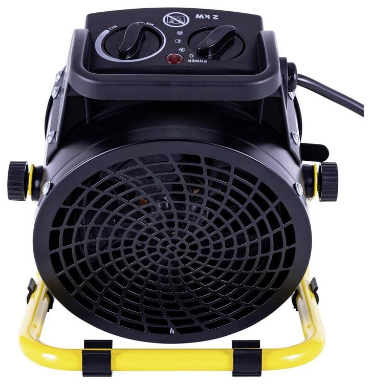 Produktbild: STANLEY SXJH002000E Heizger&auml;t 2000W 20m&sup2; Schwarz/Gelb