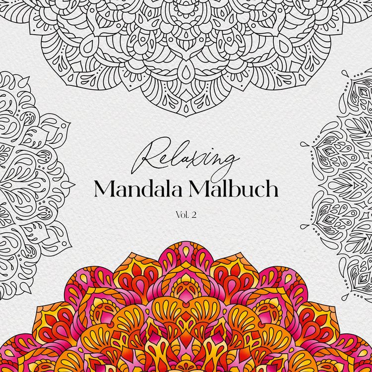 Produktbild: Relaxing Mandala Malbuch Vol. 2