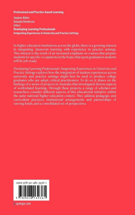 Produktbild: Developing Learning Professionals