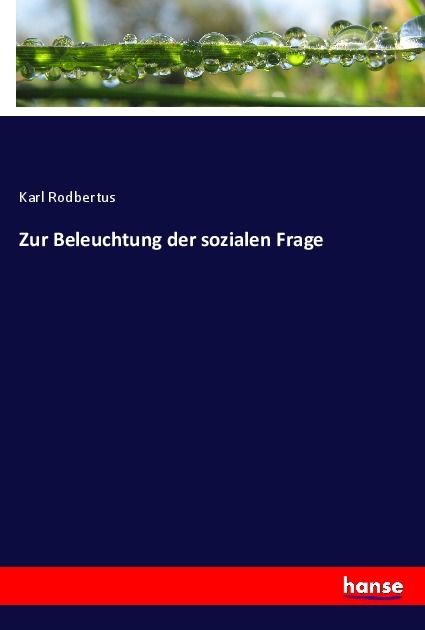 Produktbild: Zur Beleuchtung der sozialen Frage