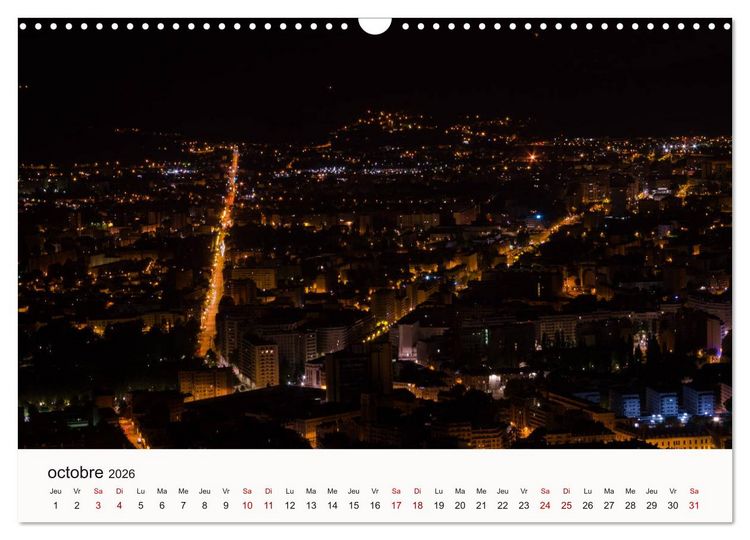 Produktbild: Autour de Grenoble (Calendrier mural 2026 DIN A3 vertical), CALVENDO calendrier mensuel