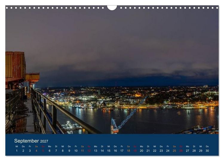 Produktbild: Das Wahrzeichen der F&ouml;rdestadt (Wandkalender 2027 DIN A3 quer), CALVENDO Monatskalender