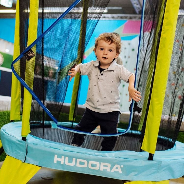 Produktbild: Hudora 65711 - Kindertrampolin Safety 140
