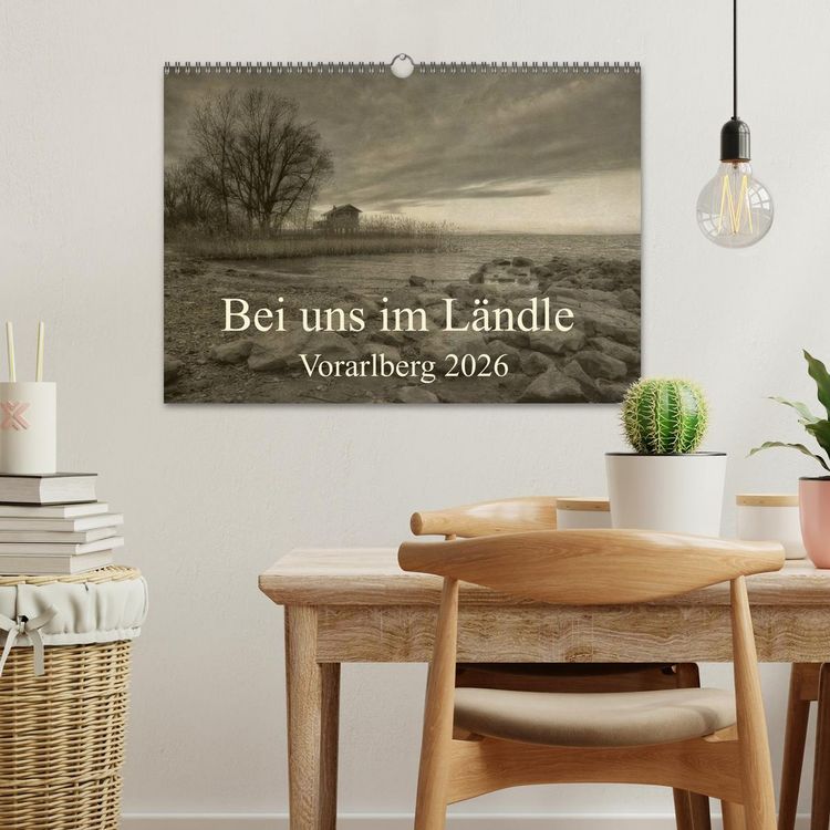 Produktbild: Bei uns im L&auml;ndle - Vorarlberg 2026 (Wandkalender 2026 DIN A3 quer), CALVENDO Monatskalender