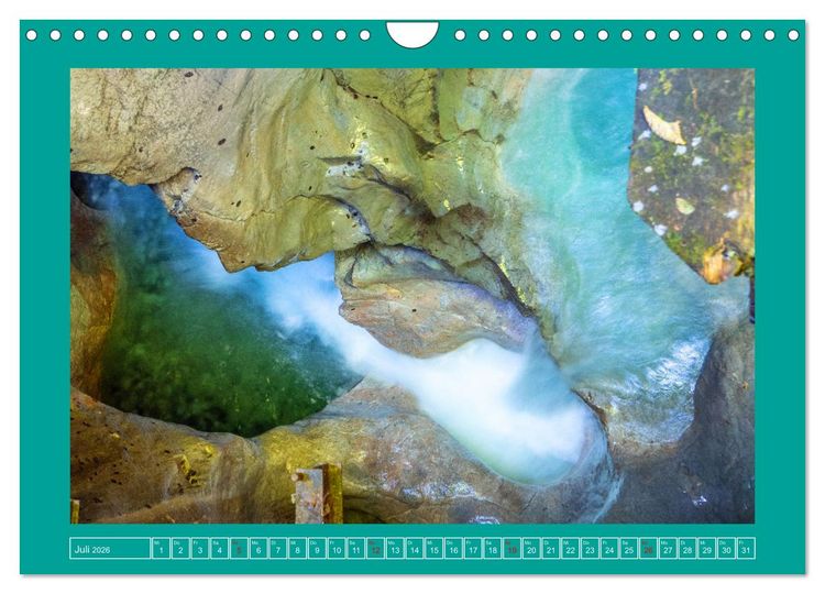 Produktbild: Wei&szlig;bach bei Lofer (Wandkalender 2026 DIN A4 quer), CALVENDO Monatskalender