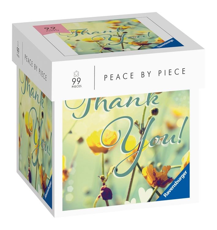 Produktbild: Puzzle Ravensburger Thank you 99 Teile