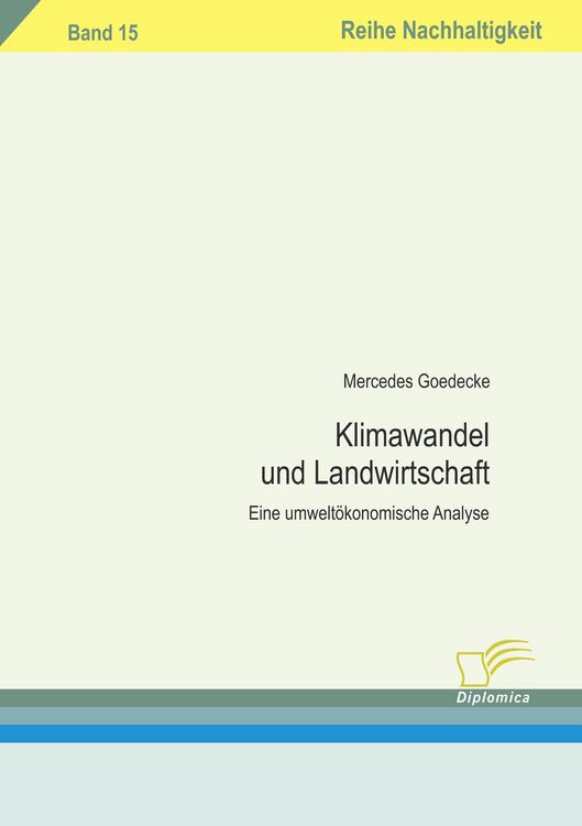 Produktbild: Klimawandel und Landwirtschaft