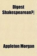 Produktbild: Digest Shakespearean]