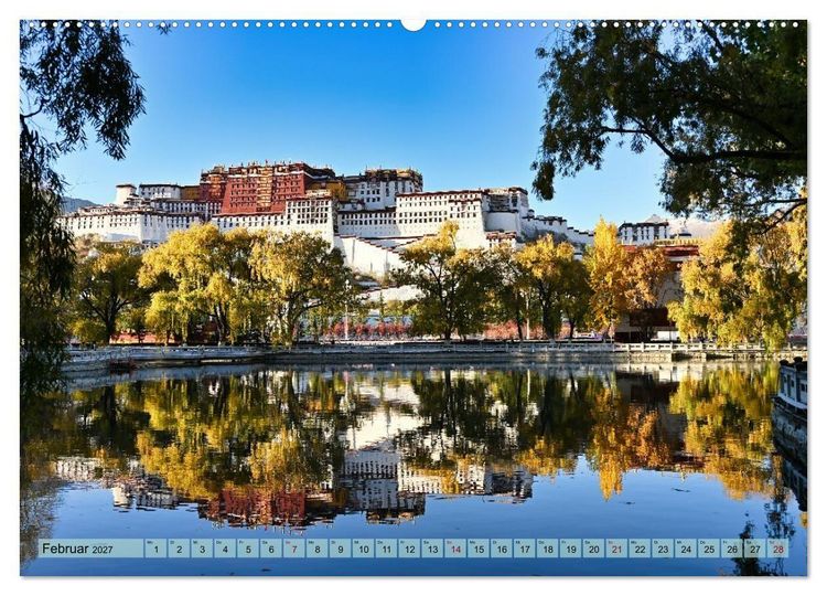Produktbild: Erlebnis China (hochwertiger Premium Wandkalender 2027 DIN A2 quer), Kunstdruck in Hochglanz