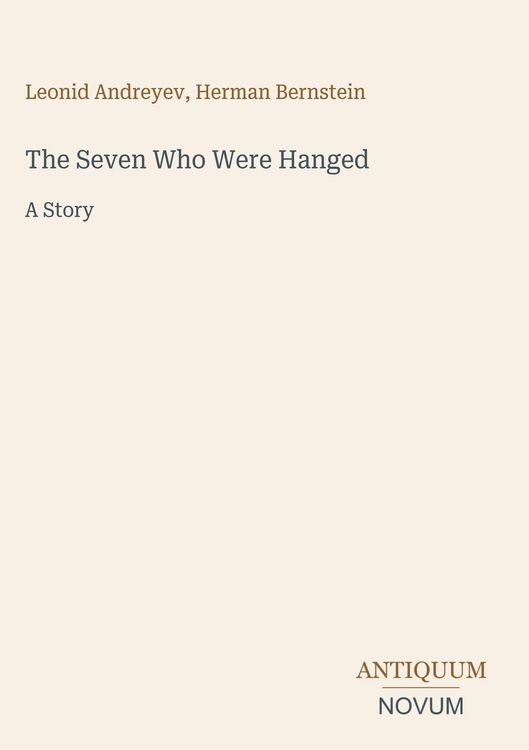 Produktbild: The Seven Who Were Hanged
