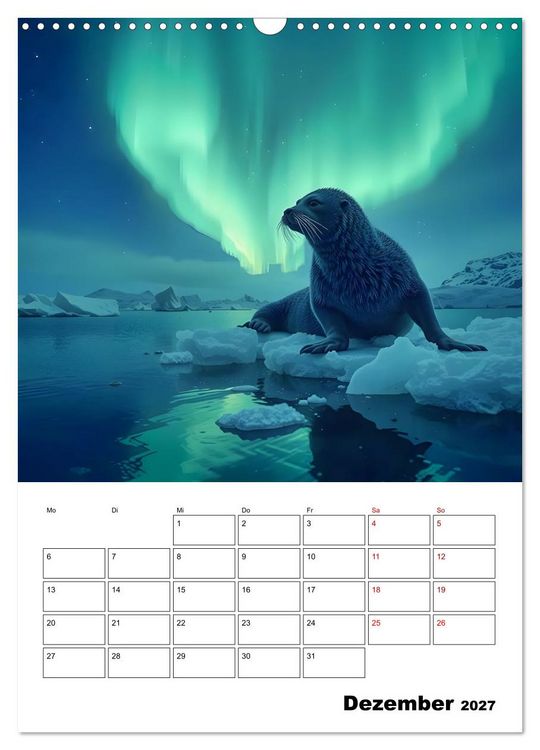 Produktbild: Die leisen Stimmen der Tiere (Wandkalender 2027 DIN A3 hoch), CALVENDO Monatskalender