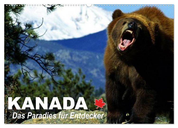 Produktbild: Kanada - Das Paradies f&uuml;r Entdecker (Wandkalender 2026 DIN A2 quer), CALVENDO Monatskalender