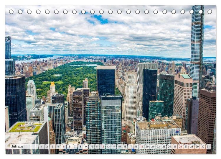 Produktbild: New York - Momente (Tischkalender 2026 DIN A5 quer), CALVENDO Monatskalender