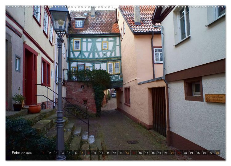 Produktbild: Miltenberg am Main (hochwertiger Premium Wandkalender 2026 DIN A2 quer), Kunstdruck in Hochglanz