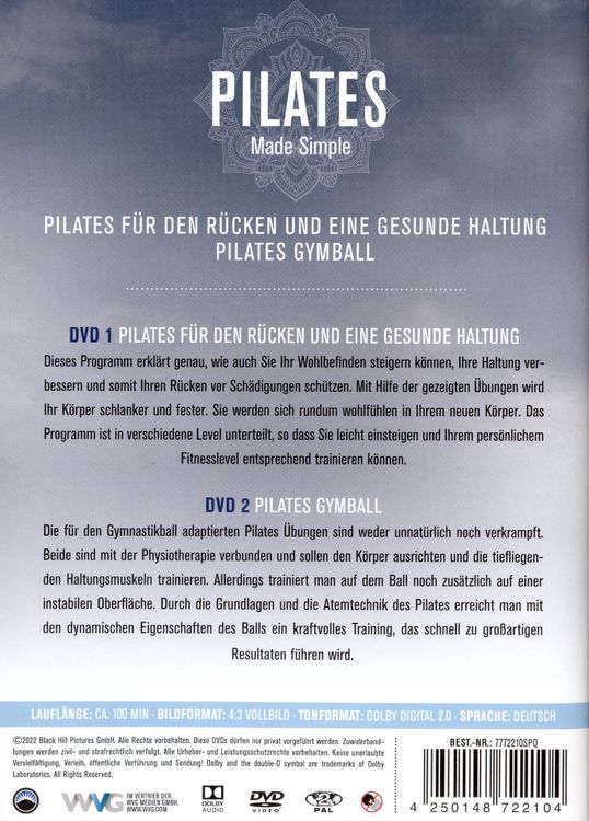 Produktbild: PILATES - Made Simple [2 DVDs]