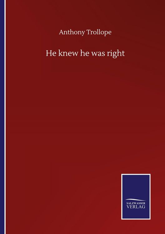 Produktbild: He knew he was right