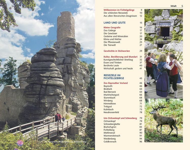 TRESCHER Reiseführer Fichtelgebirge