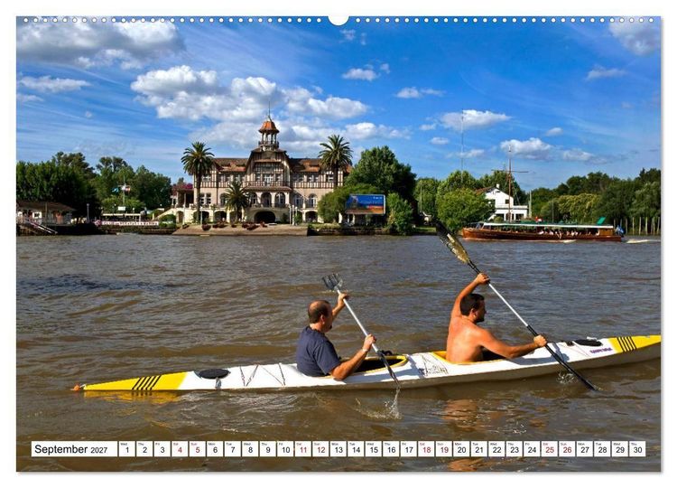 Produktbild: Beloved Buenos Aires (High Quality Premium Wall Calendar 2027 DIN A2 landscape),CALVENDO 12 Month Wall Calendar