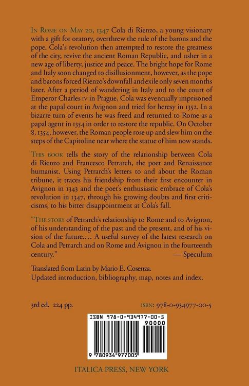 Produktbild: The Revolution of Cola di Rienzo