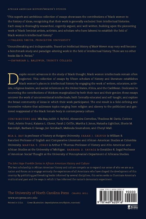 Produktbild: Toward an Intellectual History of Black Women