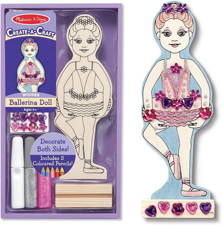 Produktbild: Wooden Ballerina Doll