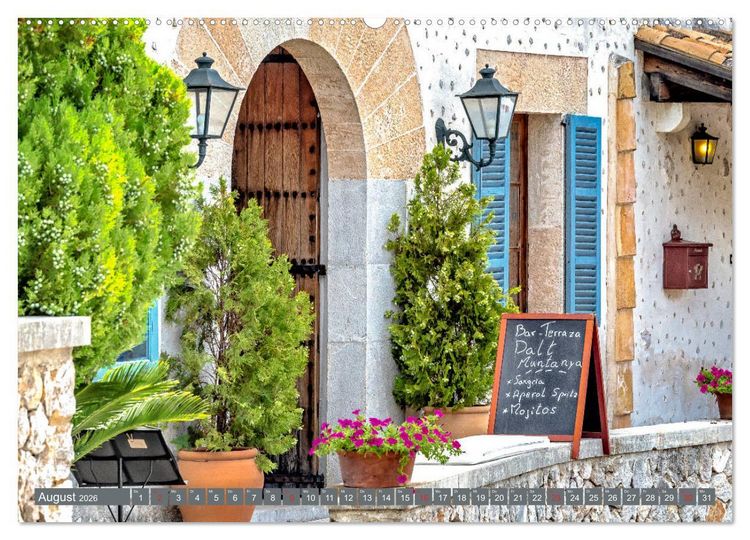 Produktbild: Mallorca - Mallorquinische Impressionen (Wandkalender 2026 DIN A2 quer), CALVENDO Monatskalender