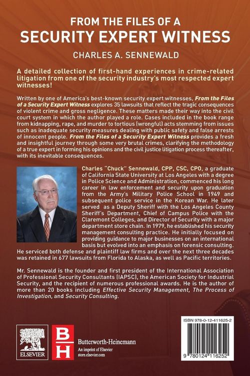 Produktbild: From the Files of a Security Expert Witness
