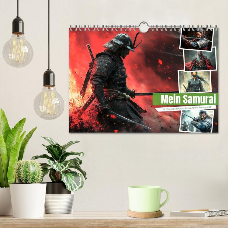 Produktbild: Mein Samurai (Wandkalender 2026 DIN A4 quer), CALVENDO Monatskalender