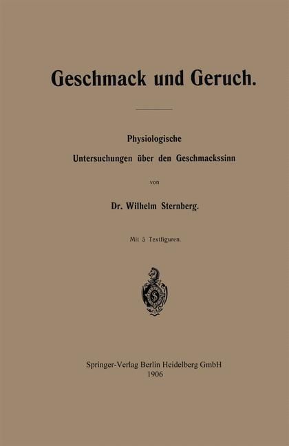Produktbild: Geschmack und Geruch