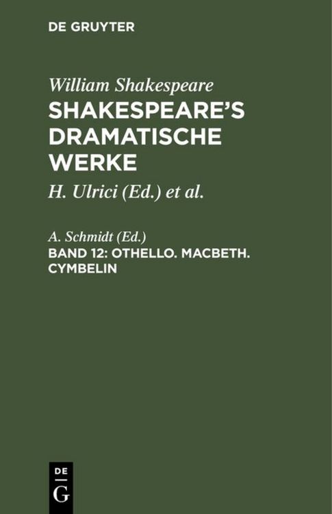 Produktbild: Othello. Macbeth. Cymbelin