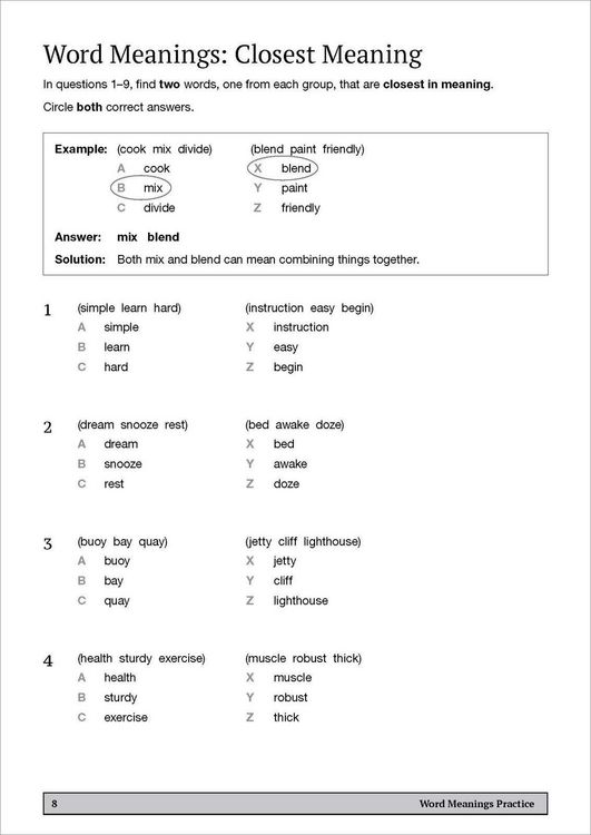 Produktbild: 11+ Verbal Reasoning Practice and Test for the GL Assessment Ages 10-11