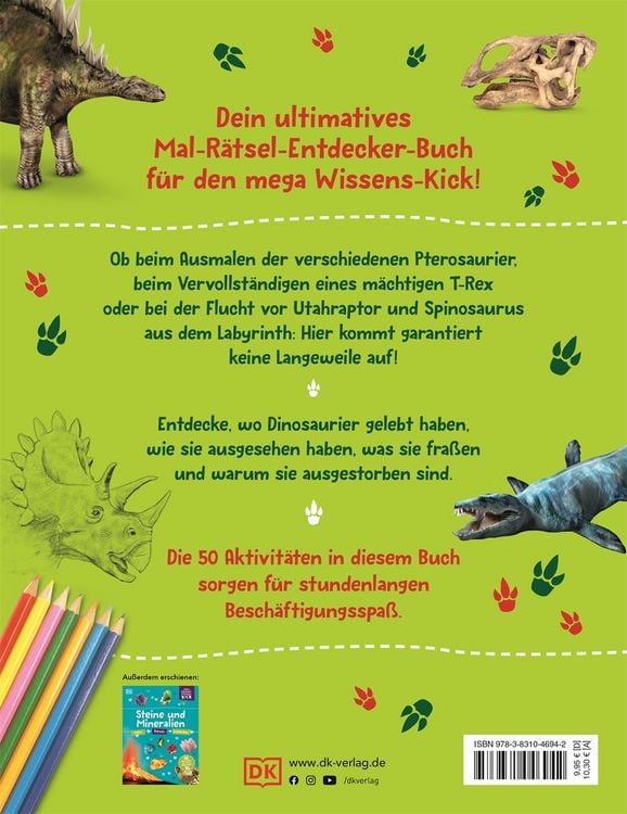 Produktbild: Mein Mitmach-Wissens-Kick. Dinosaurier