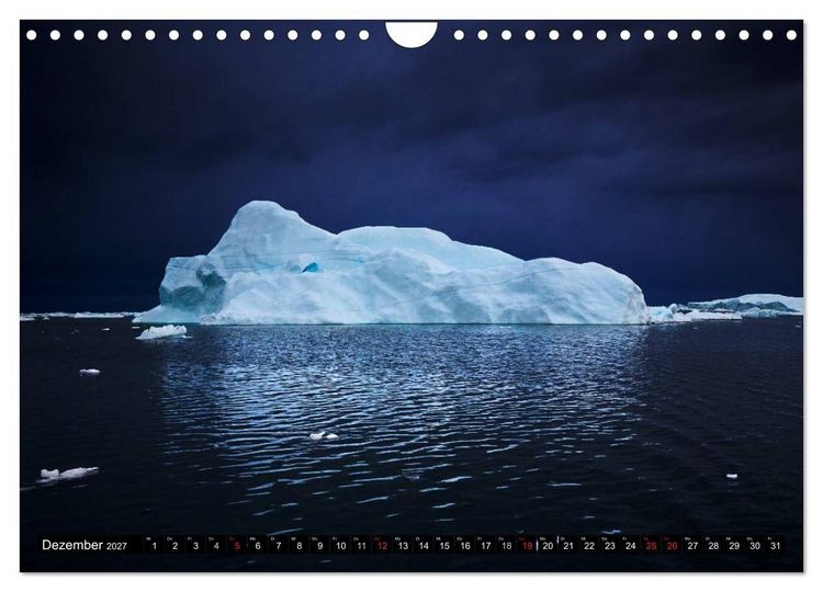 Produktbild: Ilulissat Eisfjord, Gr&ouml;nland. EIS - FORM UND LICHT (Wandkalender 2027 DIN A4 quer), CALVENDO Monatskalender