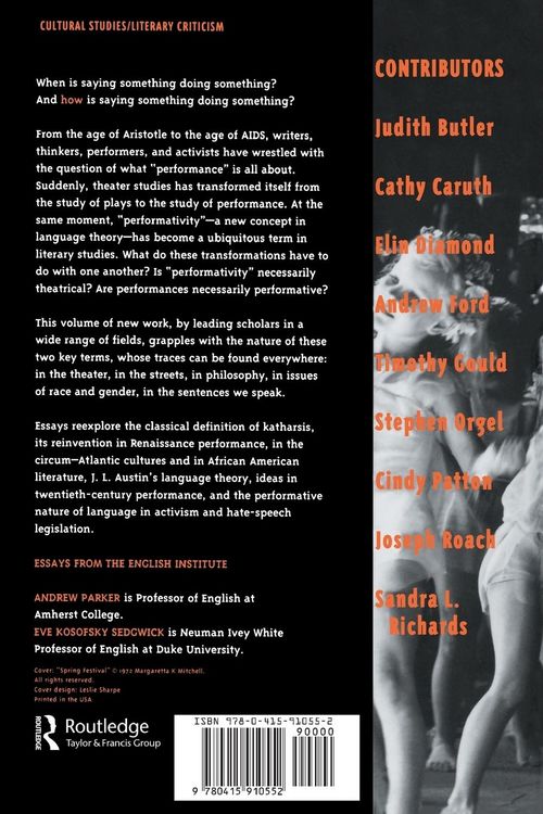 Produktbild: Performativity and Performance