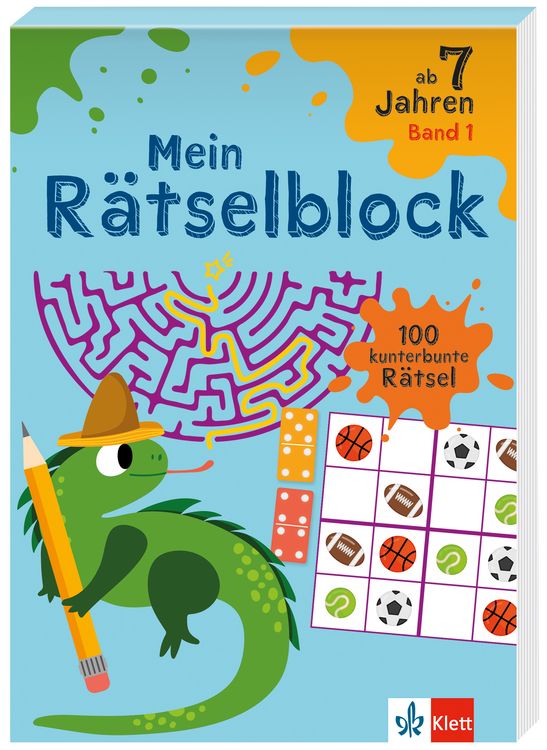 Produktbild: Klett Mein R&auml;tselblock ab 7 Jahren Band 1