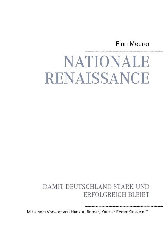 Produktbild: Nationale Renaissance