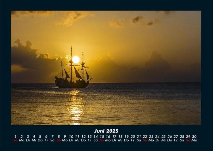 Produktbild: Sonnenuntergang 2025 Fotokalender DIN A4