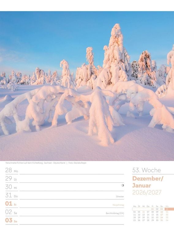 Produktbild: Unser Wald Wochenplaner Kalender 2027